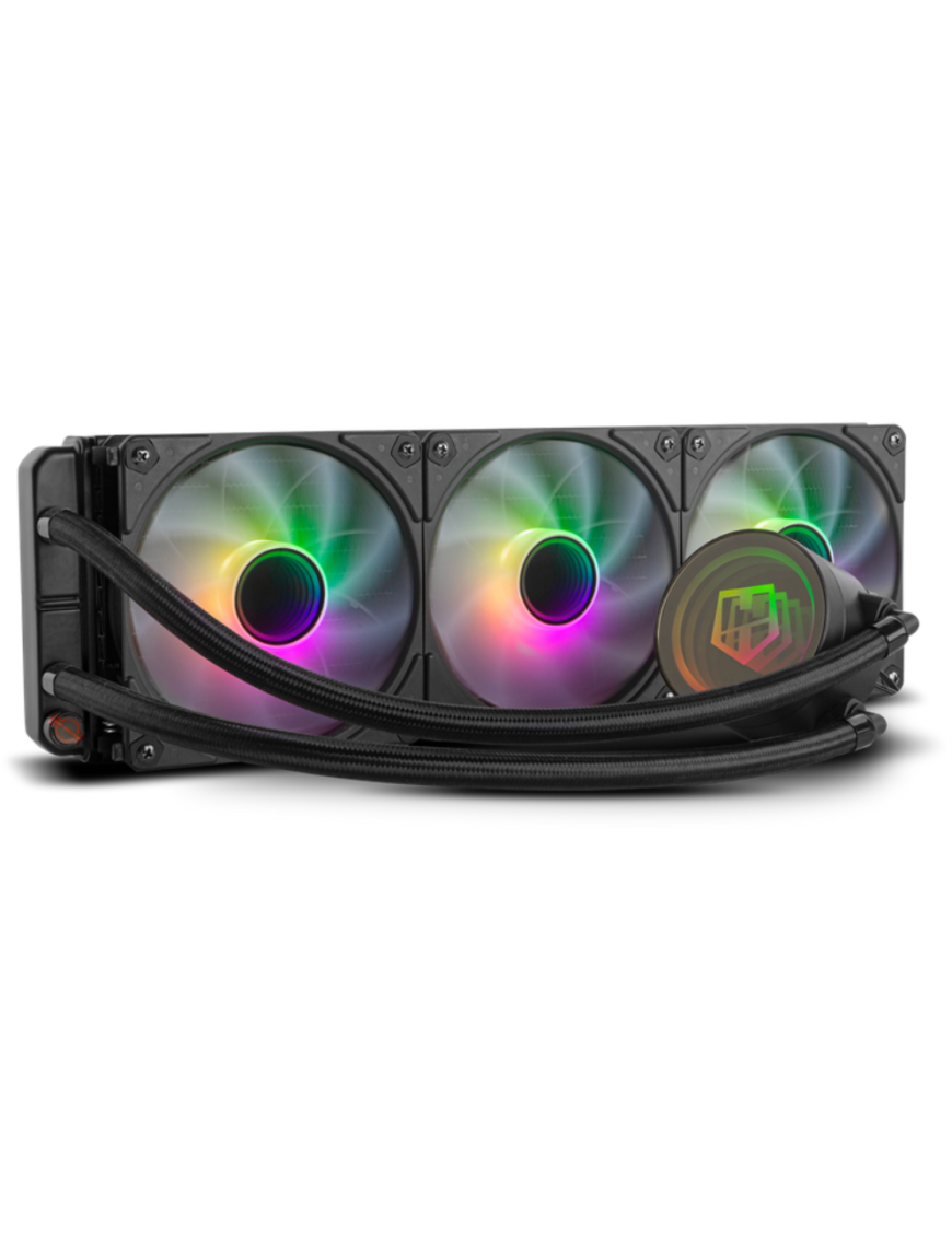 NOX Hummer H-360 ARGB Procesador Sistema de refrigeración líquida todo en uno 12 cm Negro 1 pieza(s)