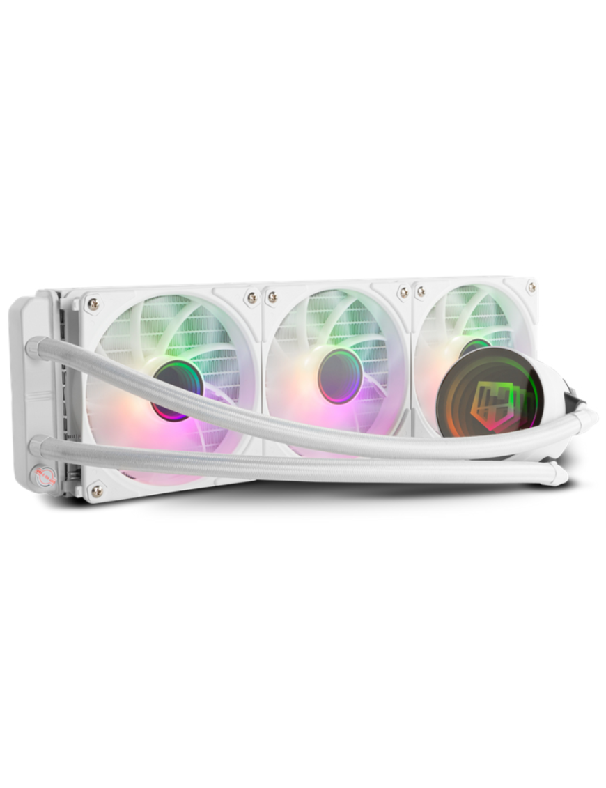 NOX Hummer M-360 ARGB Procesador Sistema de refrigeración líquida todo en uno 12 cm Blanco 1 pieza(s)