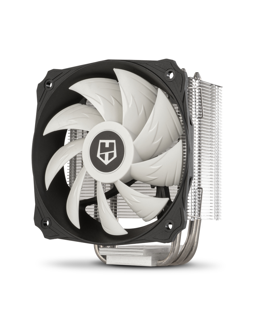 NOX Hummer H-212 Procesador Enfriador 12 cm Aluminio, Negro, Blanco 1 pieza(s)