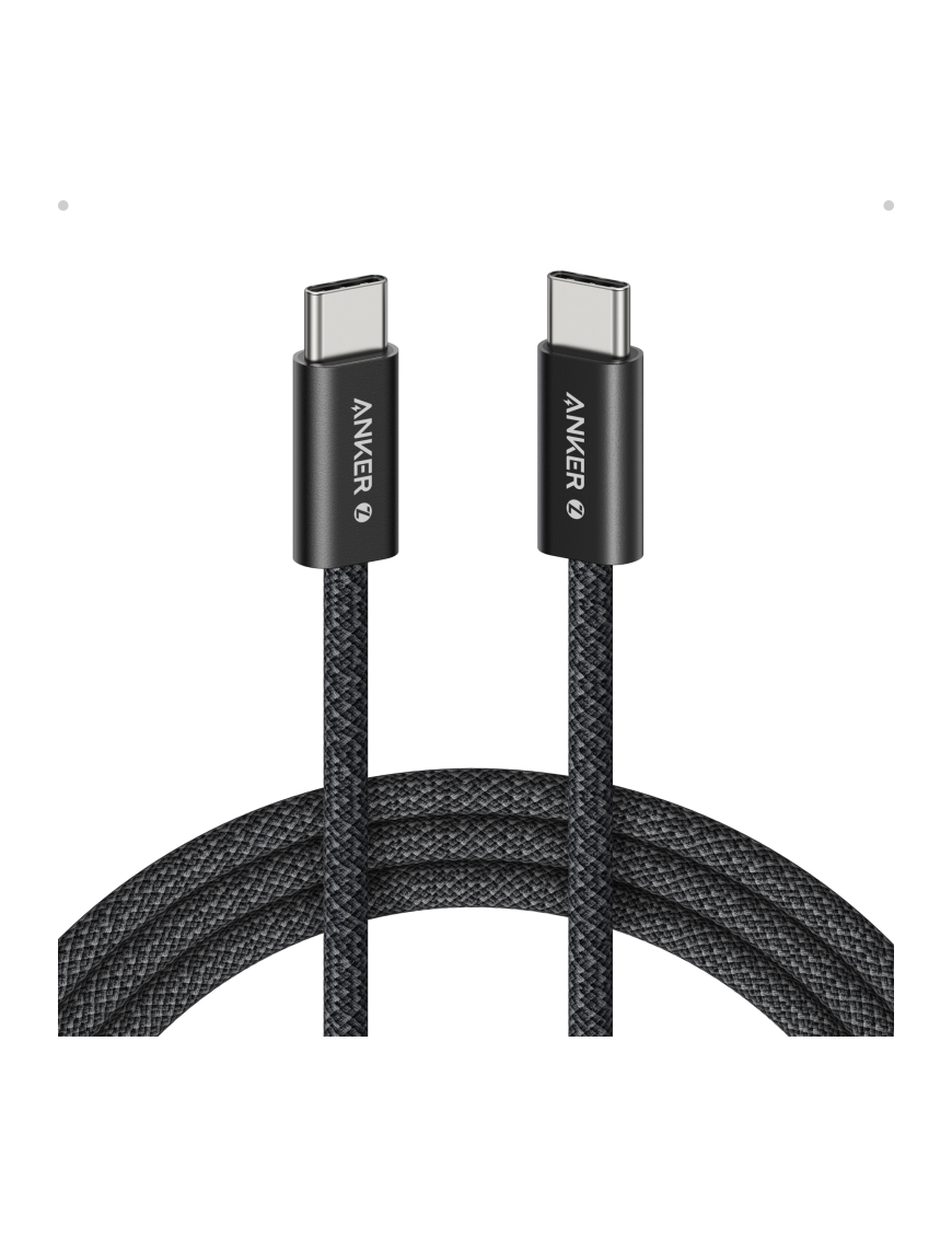 Anker A8060H11 cable USB 1 m USB C 0,48 Gbit/s 240 W Negro