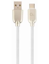 Cablexpert CC-USB2R-AMCM-2M-W cable USB USB 2.0 USB A USB C Blanco