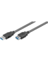 Ewent EC1007 cable USB 1 m USB 3.2 Gen 1 (3.1 Gen 1) USB A Negro