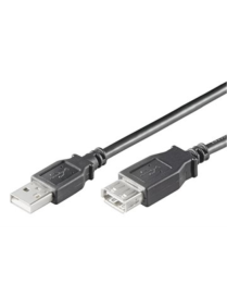 Ewent EC1012 cable USB 1,8 m USB 2.0 USB A Negro
