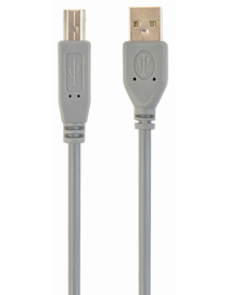 Gembird 1.8m USB 2.0 A/B M cable USB 1,8 m USB A USB B Gris