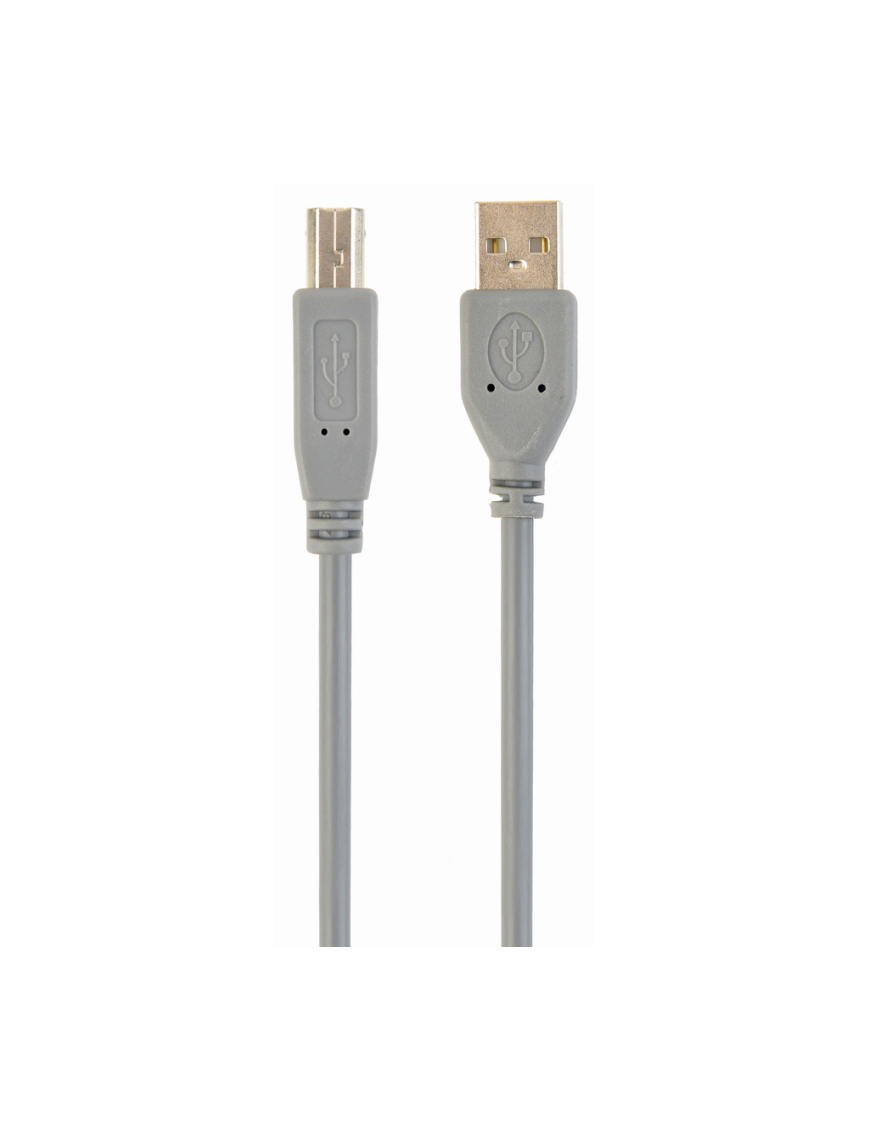 Gembird 1.8m USB 2.0 A/B M cable USB 1,8 m USB A USB B Gris