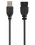 Gembird 3m USB 2.0 A M/FM cable USB USB A Negro