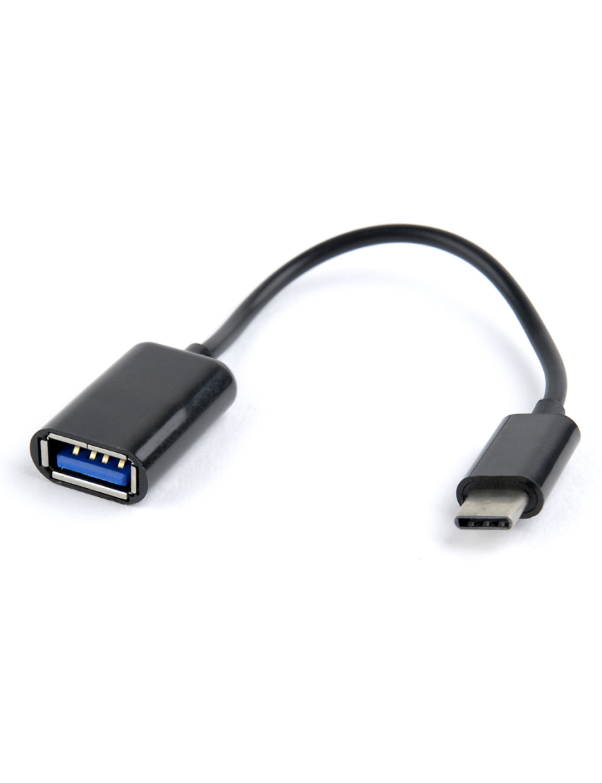Gembird AB-OTG-CMAF2-01 cable USB 0,2 m USB C USB A Negro