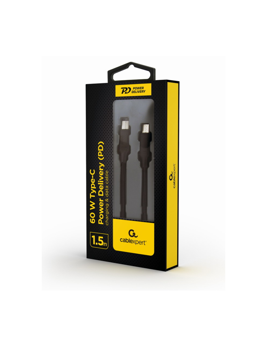 Gembird CC-USB2-CMCM60-1.5M cable USB USB 2.0 1,5 m USB C Negro