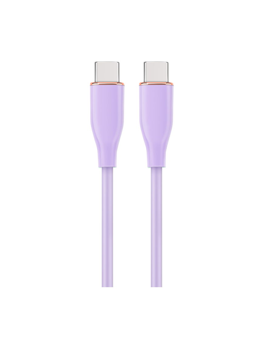Gembird CC-USB2S-CMCM-1.5M-P cable USB USB 2.0 1,5 m USB C Púrpura