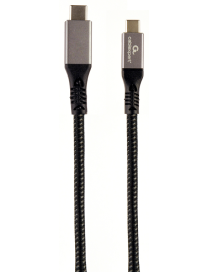 Gembird CCBP-USB3-CMCM100-1.5M cable USB USB 3.2 Gen 2 (3.1 Gen 2) 1,5 m USB C Negro, Plata