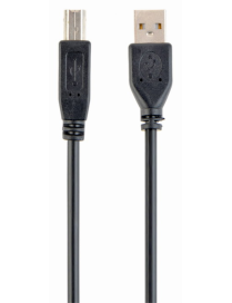 Gembird CCP-USB2-AMBM-10 cable USB 3,04 m USB A USB B Negro