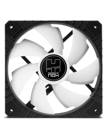 NOX Hummer H-FAN PRO Carcasa del ordenador Ventilador 12 cm Negro, Blanco