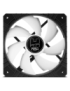NOX Hummer H-FAN PRO Carcasa del ordenador Ventilador 12 cm Negro, Blanco