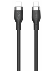 HYPER HJ4002BKGL cable USB USB 2.0 2 m USB C Negro