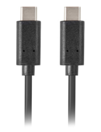 Lanberg CA-CMCM-10CU-0018-BK cable USB USB 2.0 1,8 m USB C Negro