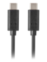 Lanberg CA-CMCM-10CU-0018-BK cable USB USB 2.0 1,8 m USB C Negro