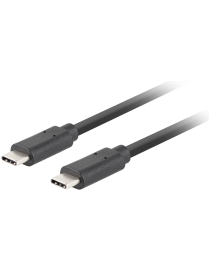 Lanberg CA-CMCM-32CU-0010-BK cable USB USB 3.2 Gen 2 (3.1 Gen 2) 1 m USB C Negro