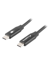 Lanberg CA-CMCM-40CU-0010-BK cable USB USB 2.0 1 m USB C Negro