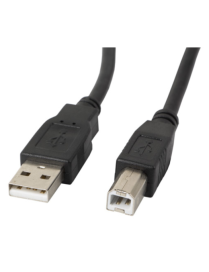 Lanberg CA-USBA-10CC-0030-BK cable USB USB 2.0 3 m USB B Negro
