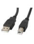Lanberg CA-USBA-10CC-0030-BK cable USB USB 2.0 3 m USB B Negro