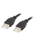 Lanberg CA-USBA-20CU-0005-BK cable USB USB 2.0 0,5 m Negro