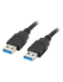 Lanberg CA-USBA-30CU-0005-BK cable USB USB 3.2 Gen 1 (3.1 Gen 1) 0,5 m Negro