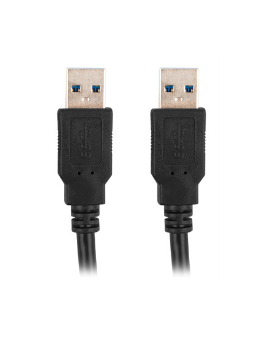 Lanberg CA-USBA-30CU-0018-BK cable USB USB 3.2 Gen 1 (3.1 Gen 1) 1,8 m Negro
