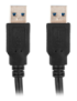 Lanberg CA-USBA-30CU-0018-BK cable USB USB 3.2 Gen 1 (3.1 Gen 1) 1,8 m Negro
