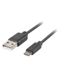 Lanberg CA-USBM-20CU-0010-BK cable USB USB 2.0 1 m USB A Micro-USB B Negro