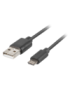 Lanberg CA-USBM-20CU-0018-BK cable USB USB 2.0 1,8 m Micro-USB A USB C Negro