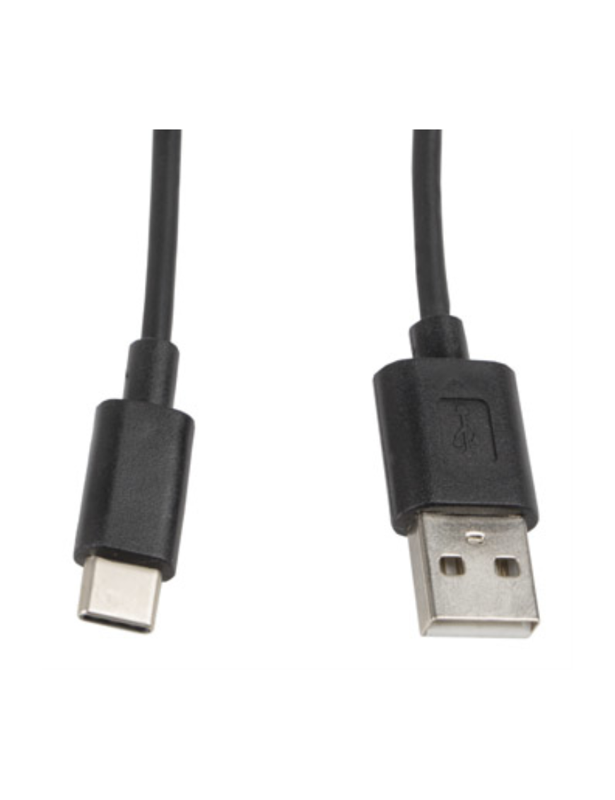 Lanberg CA-USBO-10CC-0010-BK cable USB USB 2.0 1 m USB A USB C Negro