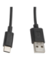 Lanberg CA-USBO-10CC-0010-BK cable USB USB 2.0 1 m USB A USB C Negro