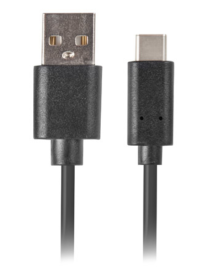 Lanberg CA-USBO-20CU-0018-BK cable USB USB 2.0 1,8 m USB A USB C Negro