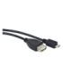 Lanberg OEM-0006 cable USB USB 2.0 0,15 m USB A Micro-USB B Negro