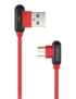 NATEC NKA-1201 cable USB USB 2.0 1 m USB A USB C Negro, Rojo