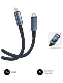 SUBBLIM CABLE HIGH 240w C-C USB4.0 8K 1,5m