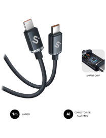 SUBBLIM CABLE OPTIMUS 60W C-C 1m BLACK