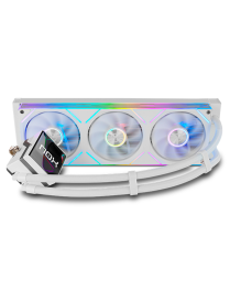 NOX Hummer M-360 LCD|Kit RL Magnético ARGB Blanco
