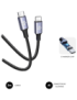 SUBBLIM CABLE PLUS 100W C-C 2m BLACK