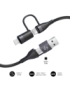SUBBLIM CABLE TOP 4IN1 60W C-C-L-A 1m