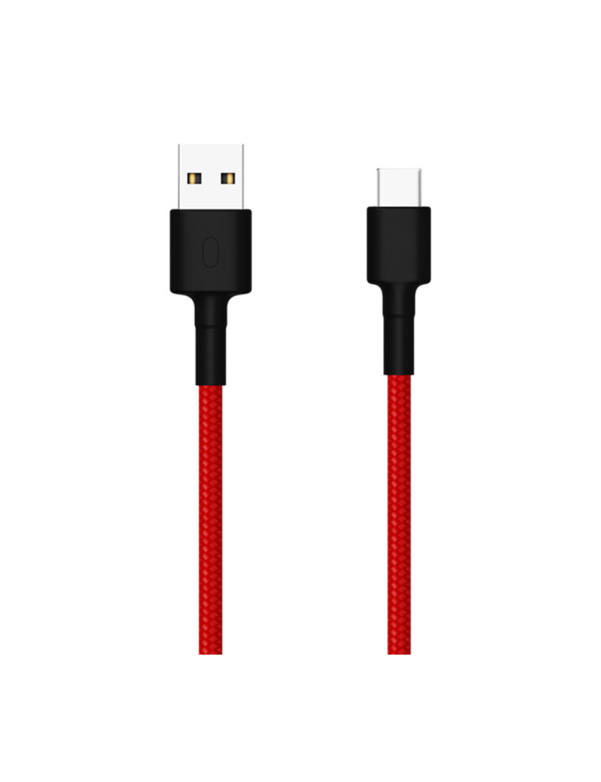 Xiaomi SJV4110GL cable USB 1 m USB A USB C Negro, Rojo