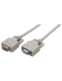 AISENS A112-0065 cable de serie Beige 1,8 m DB9