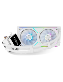 NOX Hummer M-240 LCD|Kit RL Magnético ARGB Blanco