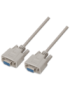 AISENS A112-0067 cable de serie Beige 1,8 m DB9