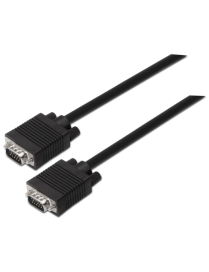 AISENS A113-0069 cable VGA 3 m VGA (D-Sub) Negro
