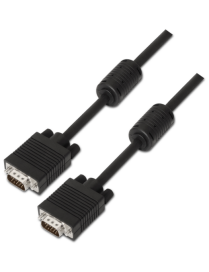 AISENS A113-0077 cable VGA 25 m VGA (D-Sub) Negro