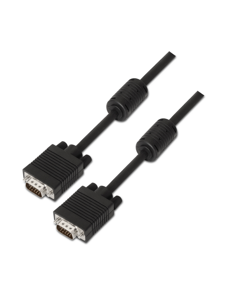 AISENS A113-0077 cable VGA 25 m VGA (D-Sub) Negro