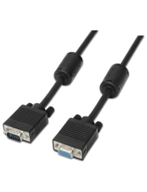 AISENS A113-0079 cable VGA 3 m VGA (D-Sub) Negro