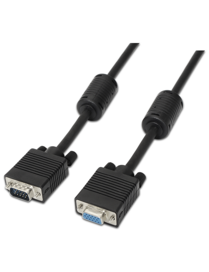 AISENS A113-0079 cable VGA 3 m VGA (D-Sub) Negro