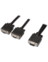 AISENS A113-0081 cable VGA 0,45 m VGA (D-Sub) 2 x VGA (D-Sub) Negro
